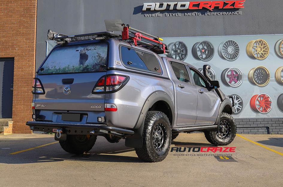 MAZDA BT 50 BOOST GLOSS BLACK MILLED ACCENTS